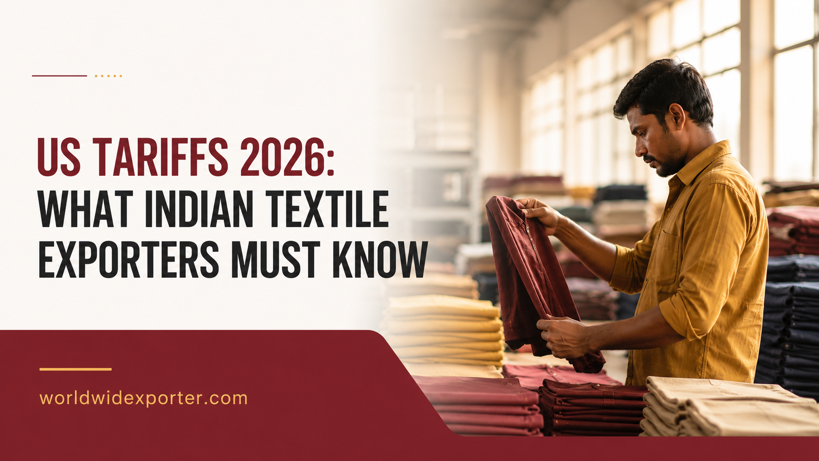 US Textile Tariffs 2026: Impact on Indian Exporters and EU Pivot Guide