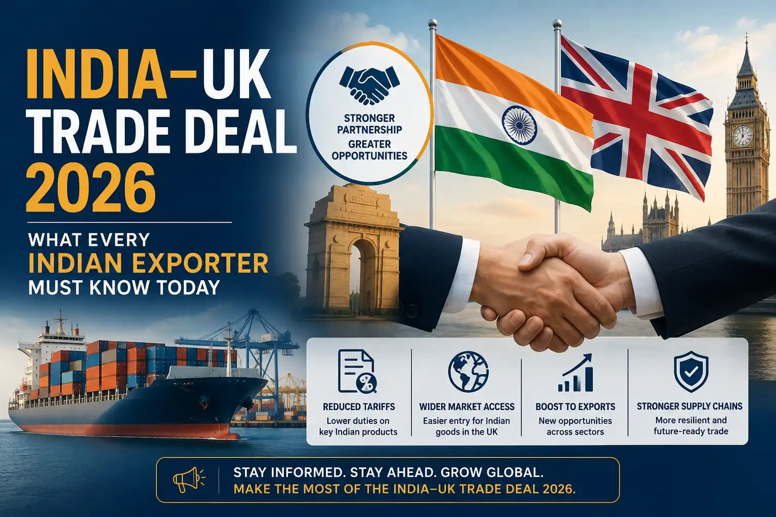 India-UK Trade Deal 2026: What Every Indian Exporter Must Know Today