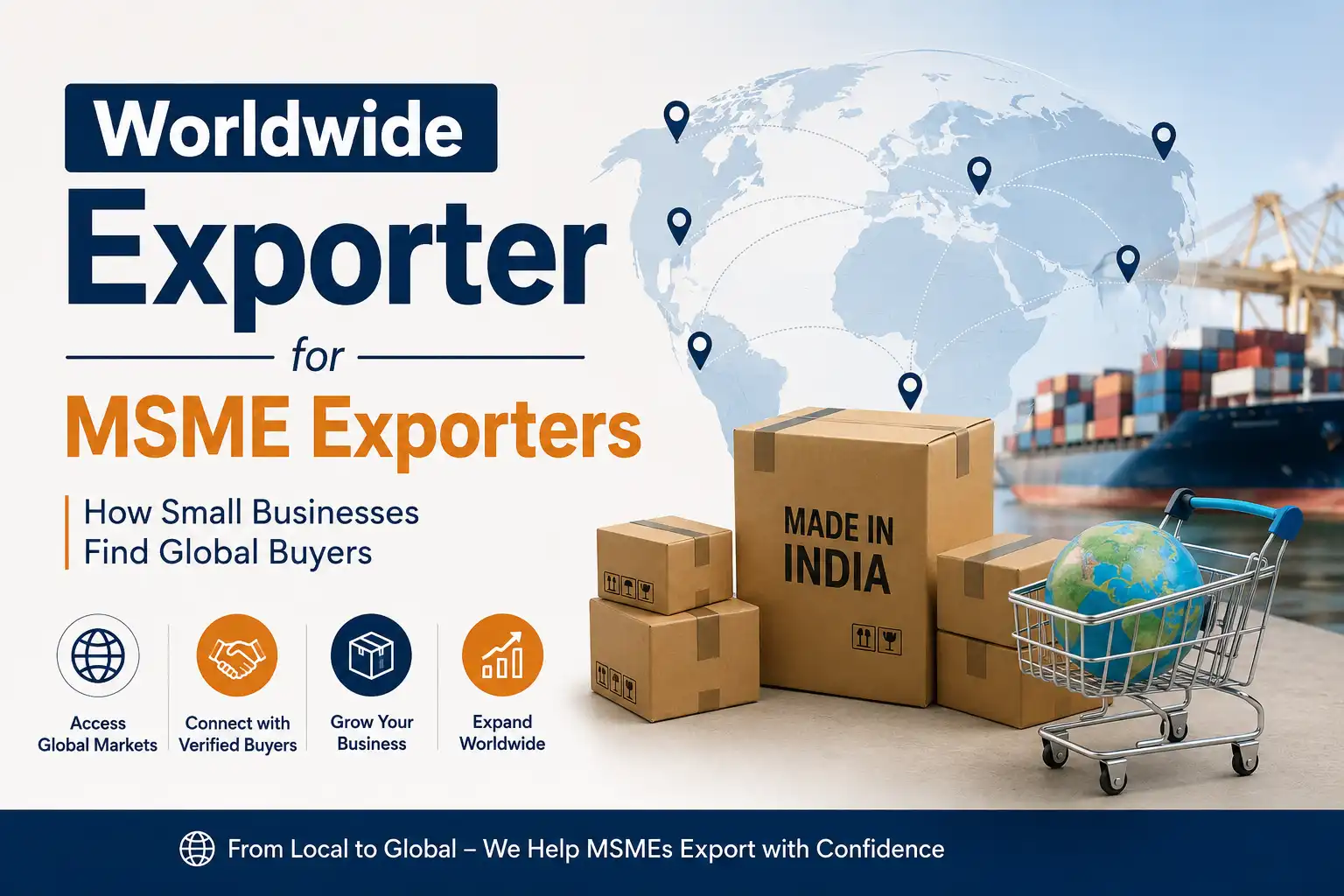 Worldwide Exporter for MSME Exporters: How Small Businesses Find Global Buyers