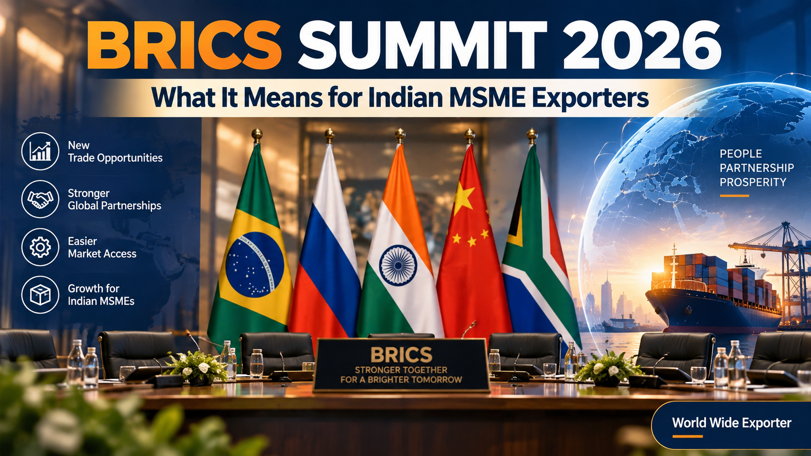 BRICS Summit 2026: What It Means for Indian MSME Exporters