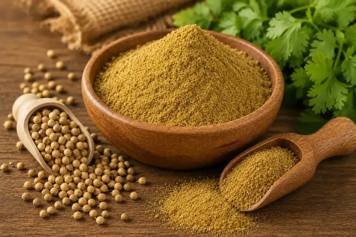Coriander (Dhaniya) Powder - Food & Beverages supplier, exporter & wholesale manufacturer