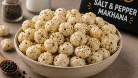 Salt & Pepper Makhana - Food & Beverages supplier, exporter & wholesale manufacturer