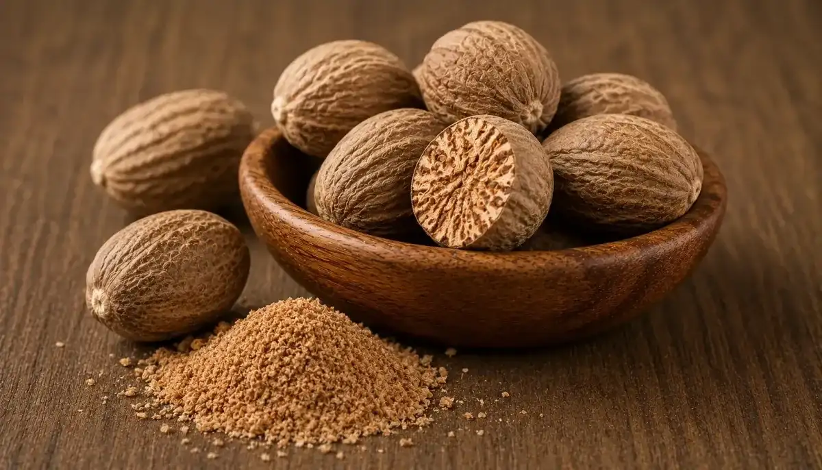 Jayfal (Nutmeg) - Food & Beverages supplier, exporter & wholesale manufacturer