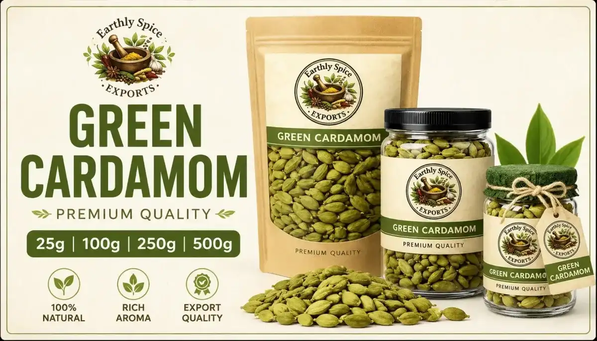 Cardamom (Green) - Food & Beverages supplier, exporter & wholesale manufacturer