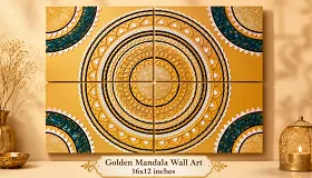 Golden Mandala Lippan Art - Handcraft supplier, exporter & wholesale manufacturer