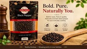 Black Pepper - Food & Beverages supplier, exporter & wholesale manufacturer