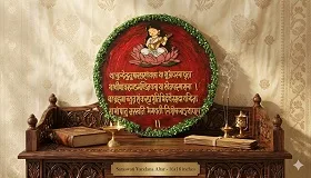 Saraswati Vandana Wall Art