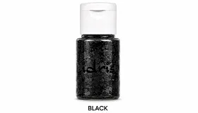 Black Glitter Powder - Art and Craft supplier, exporter & wholesale manufacturer