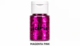 Magenta Pink Glitter Powder - Art and Craft supplier, exporter & wholesale manufacturer