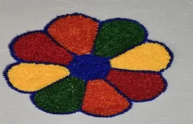 Rangoli mats - Handcraft supplier, exporter & wholesale manufacturer