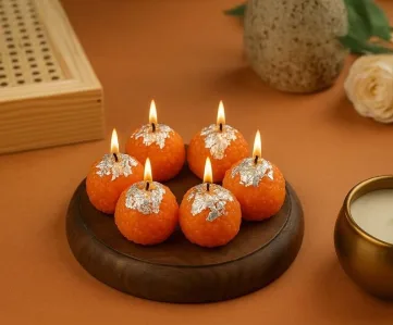 Laddoo Candle - Home & Kitchen supplier, exporter & wholesale manufacturer