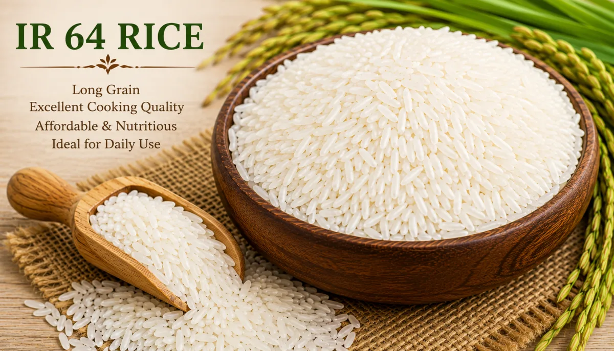 IR 64 Golden Rice - Food & Beverages supplier, exporter & wholesale manufacturer