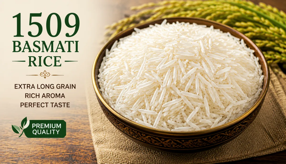 1509 Basmati Rice - Food & Beverages supplier, exporter & wholesale manufacturer