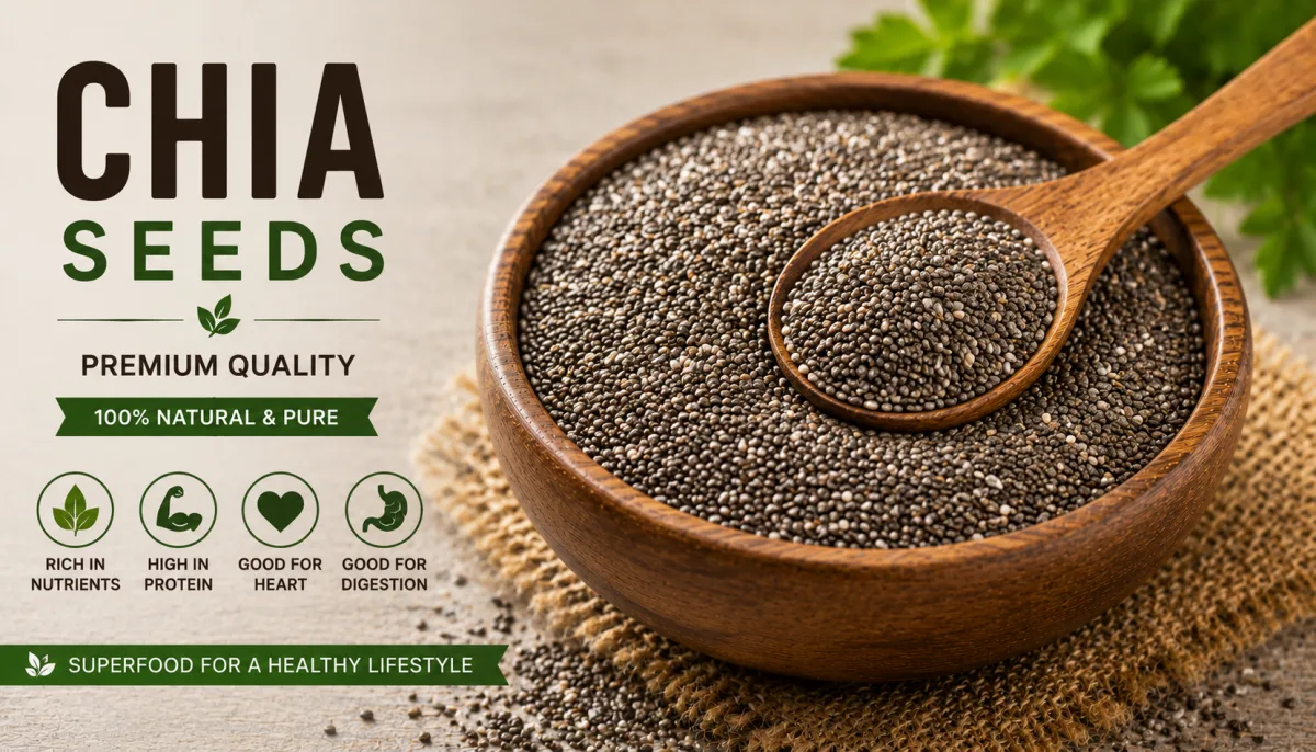 Chia Seeds - Food & Beverages supplier, exporter & wholesale manufacturer