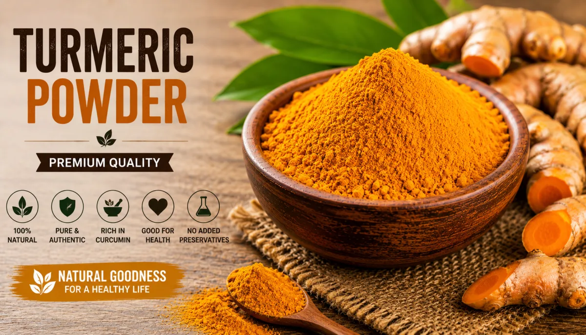 Turmeric Powder - Food & Beverages supplier, exporter & wholesale manufacturer