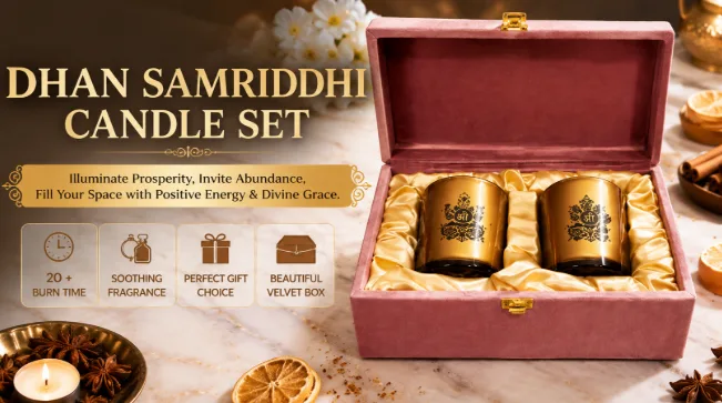 Dhan Samriddhi Candle Set - Home & Kitchen supplier, exporter & wholesale manufacturer