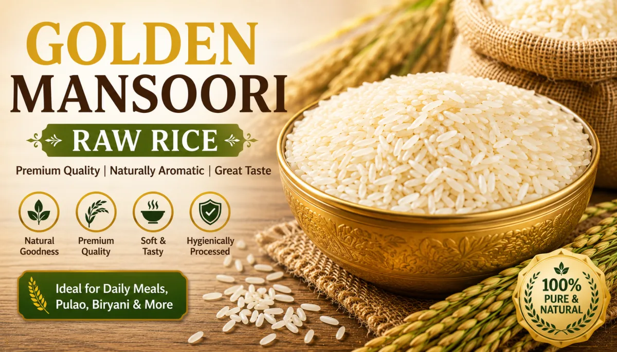 Golden Mansoori Raw Rice