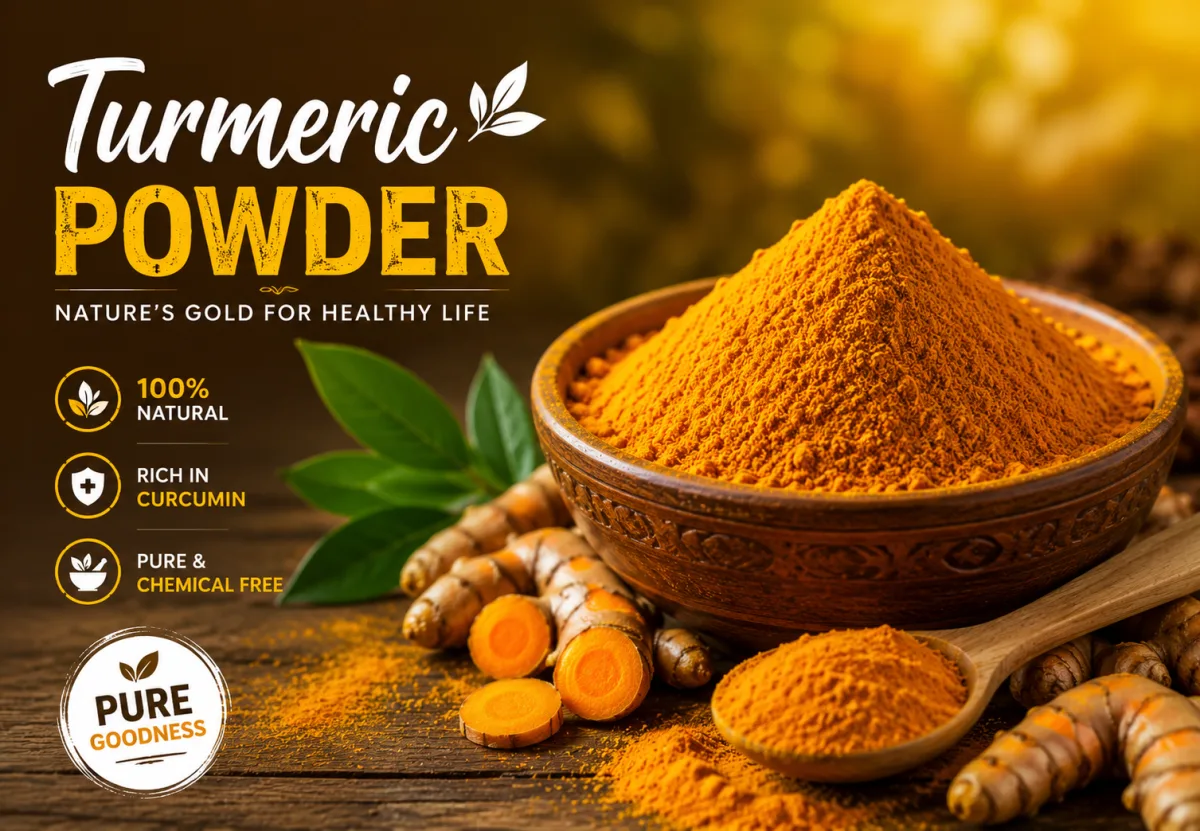 Turmeric Powder - Food & Beverages supplier, exporter & wholesale manufacturer