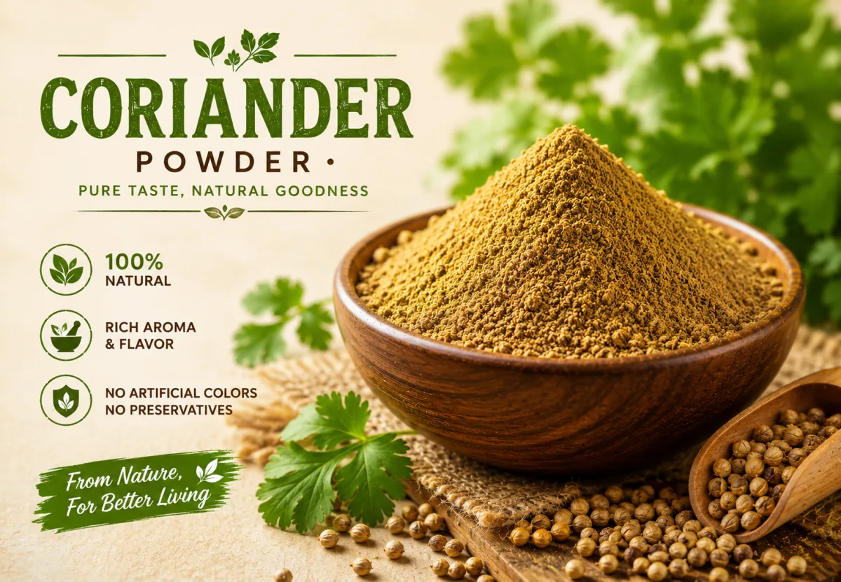 Coriander Powder - Food & Beverages supplier, exporter & wholesale manufacturer
