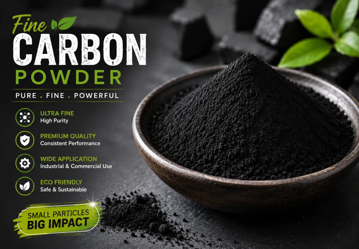 Fine Carbon Powder - Chemical supplier, exporter & wholesale manufacturer