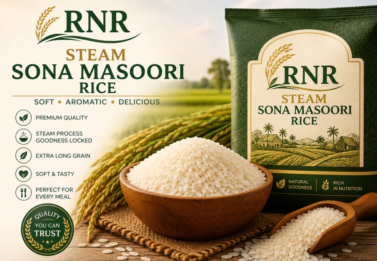 RNR Steam Sona Masoori Rice