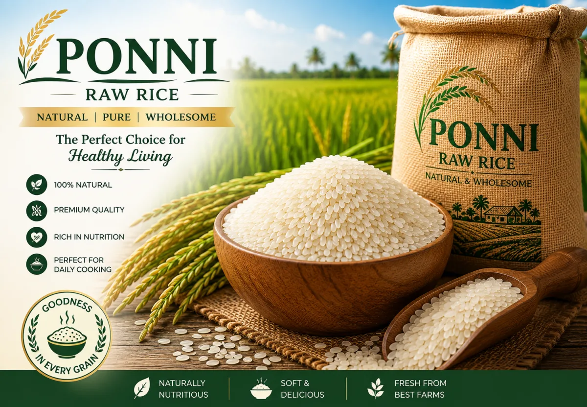 Ponni Raw Rice