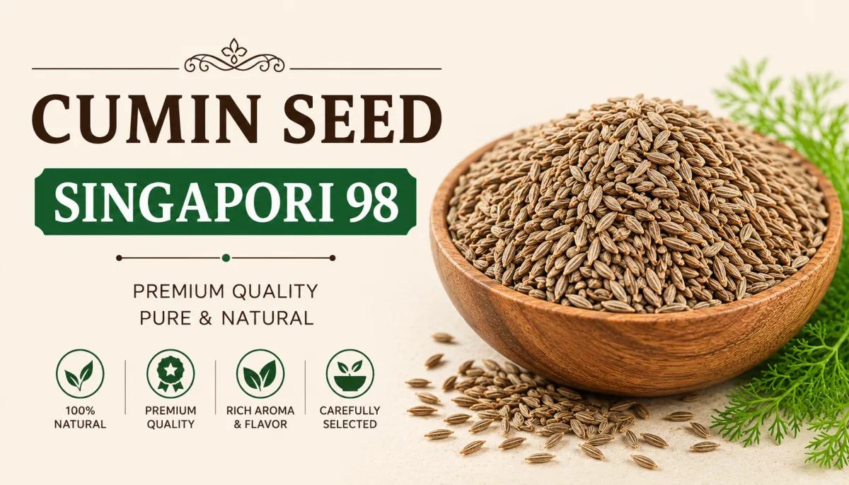Cumin Seed Singapori 98 - Food & Beverages supplier, exporter & wholesale manufacturer