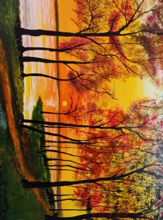 Sunset Painting