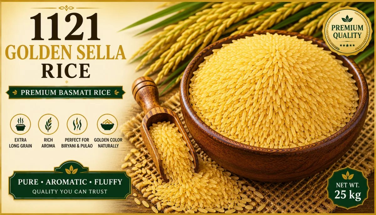 1121 Golden Sella Rice - Food & Beverages supplier, exporter & wholesale manufacturer