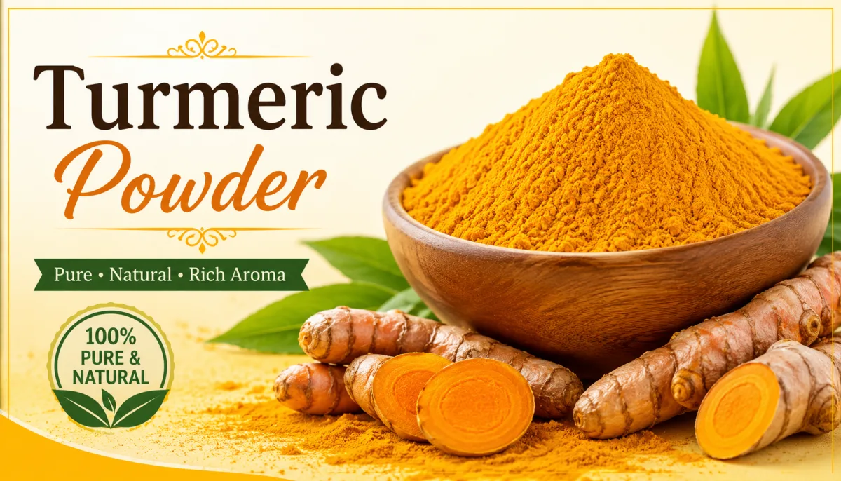 Turmeric Powder - Food & Beverages supplier, exporter & wholesale manufacturer
