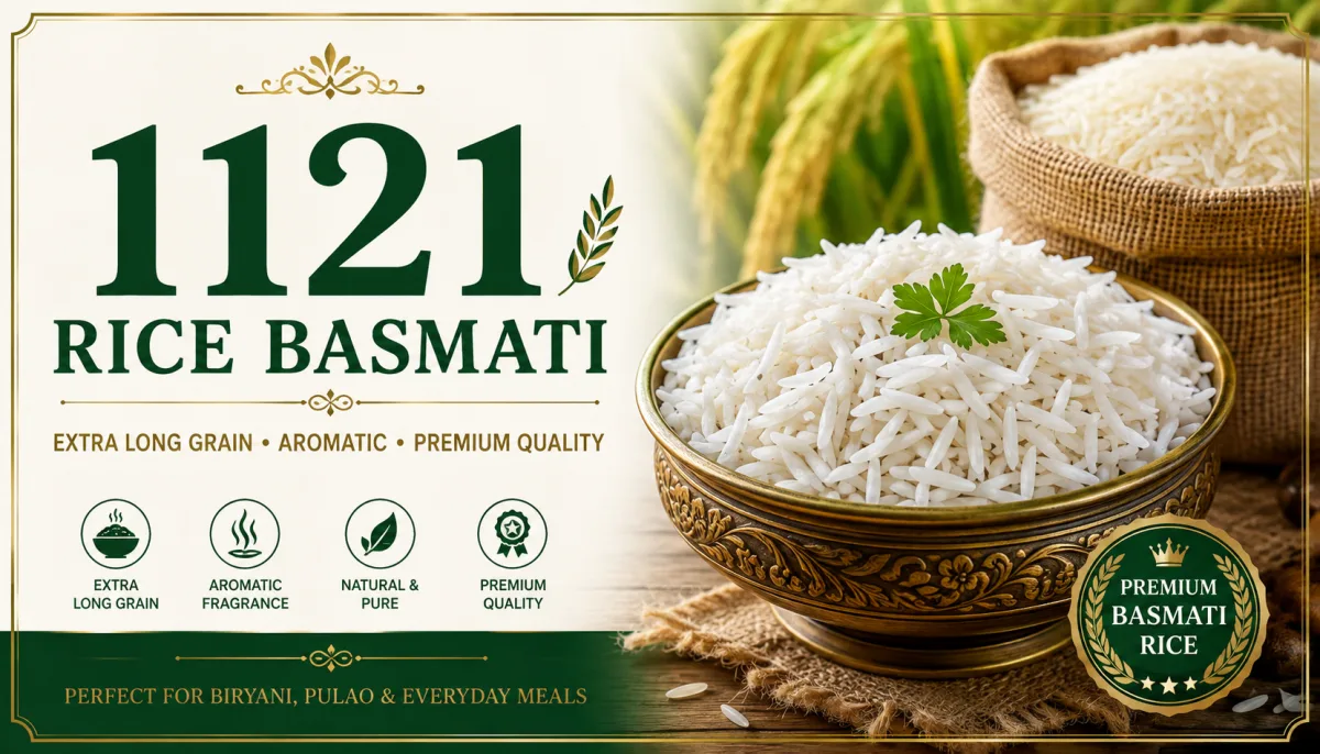 1121 Basmati Rice - Food & Beverages supplier, exporter & wholesale manufacturer