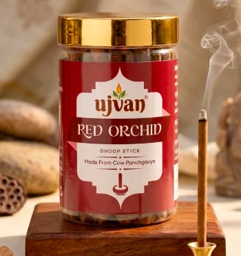 Red Orchid Dhoop Stick
