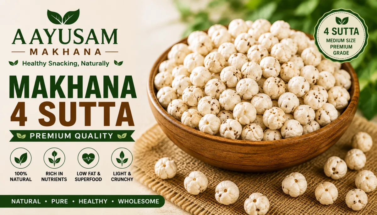4 Sutta Makhana - Food & Beverages supplier, exporter & wholesale manufacturer