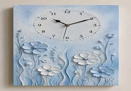 Wall Clock Texture Art - Handcraft supplier, exporter & wholesale manufacturer