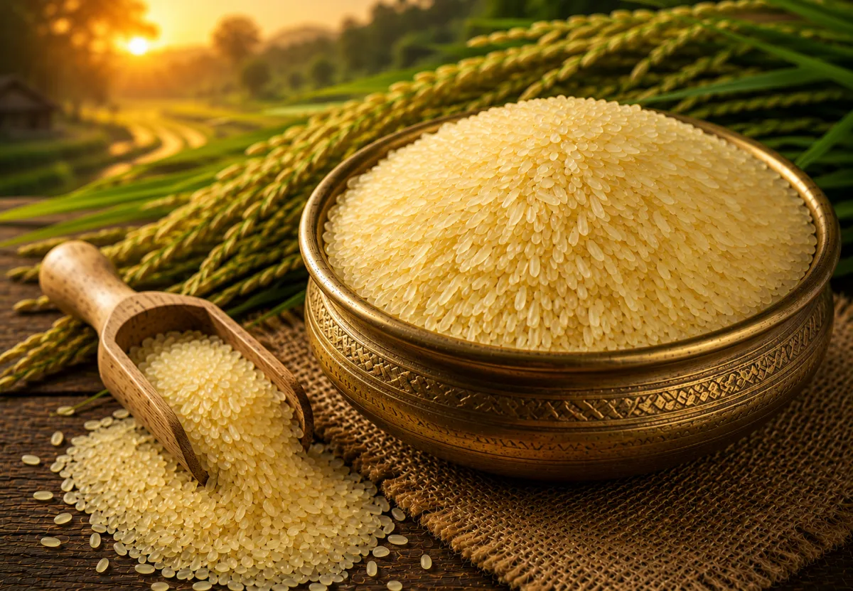 100% Sortex Clean Parboiled Rice