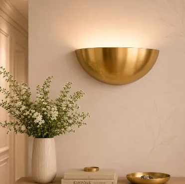Brass Half Moon Lamp - Handcraft supplier, exporter & wholesale manufacturer