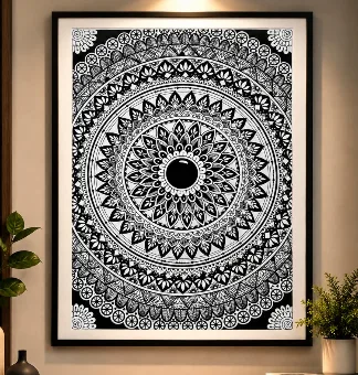 Circular Mandala Art - Handcraft supplier, exporter & wholesale manufacturer