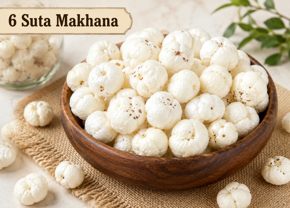 6 Suta Makhana - Food & Beverages supplier, exporter & wholesale manufacturer