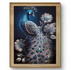 Peacock Wall Art Painting - Handcraft supplier, exporter & wholesale manufacturer