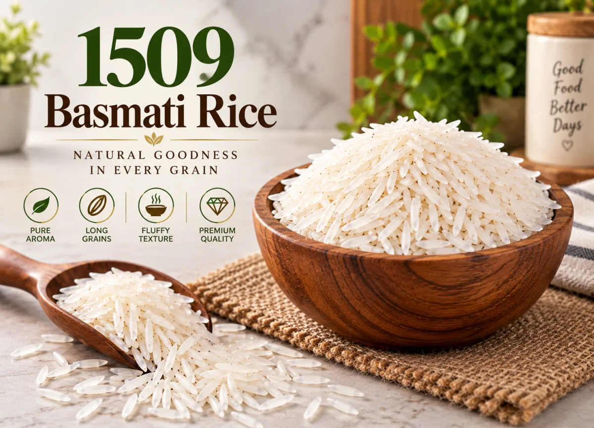 1509 Basmati Rice - Food & Beverages supplier, exporter & wholesale manufacturer