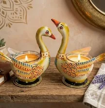 Pair of Swans with Gift Box (SA006) - Handcraft supplier, exporter & wholesale manufacturer