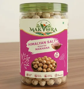 Himalayan Salt Roasted Makhana - Food & Beverages supplier, exporter & wholesale manufacturer