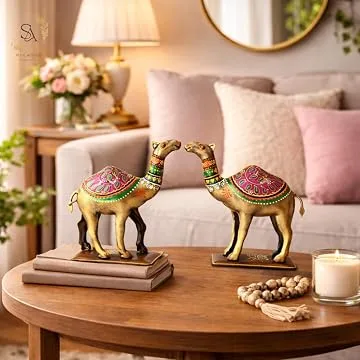 Handpainted Iron Camel Showpiece(SA002) - Handcraft supplier, exporter & wholesale manufacturer