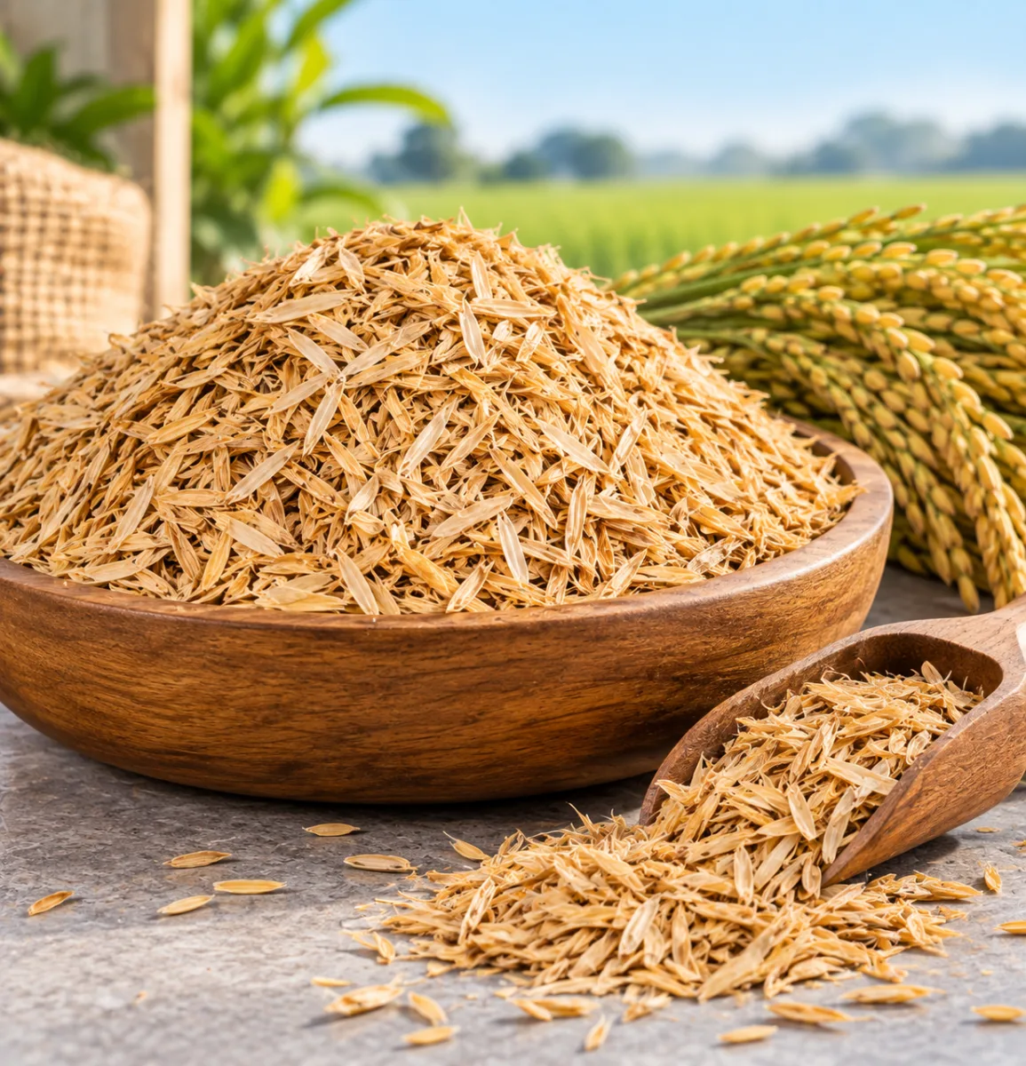Rice Husk - Food & Beverages supplier, exporter & wholesale manufacturer