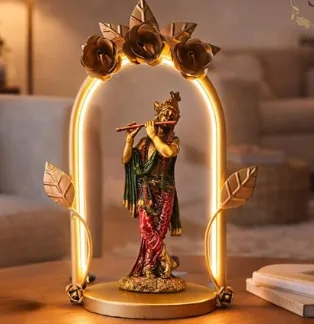 Lord Krishna Metal Showpiece(SA002) - Handcraft supplier, exporter & wholesale manufacturer
