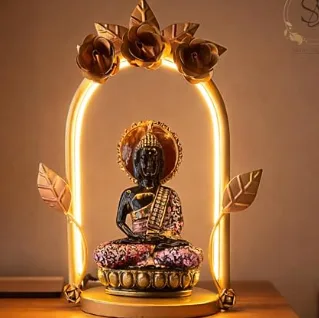 Lord Buddha Metal Showpiece(SA003) - Handcraft supplier, exporter & wholesale manufacturer