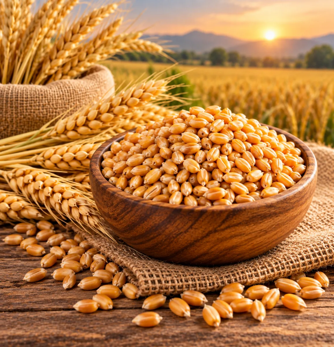 Wheat - Food & Beverages supplier, exporter & wholesale manufacturer