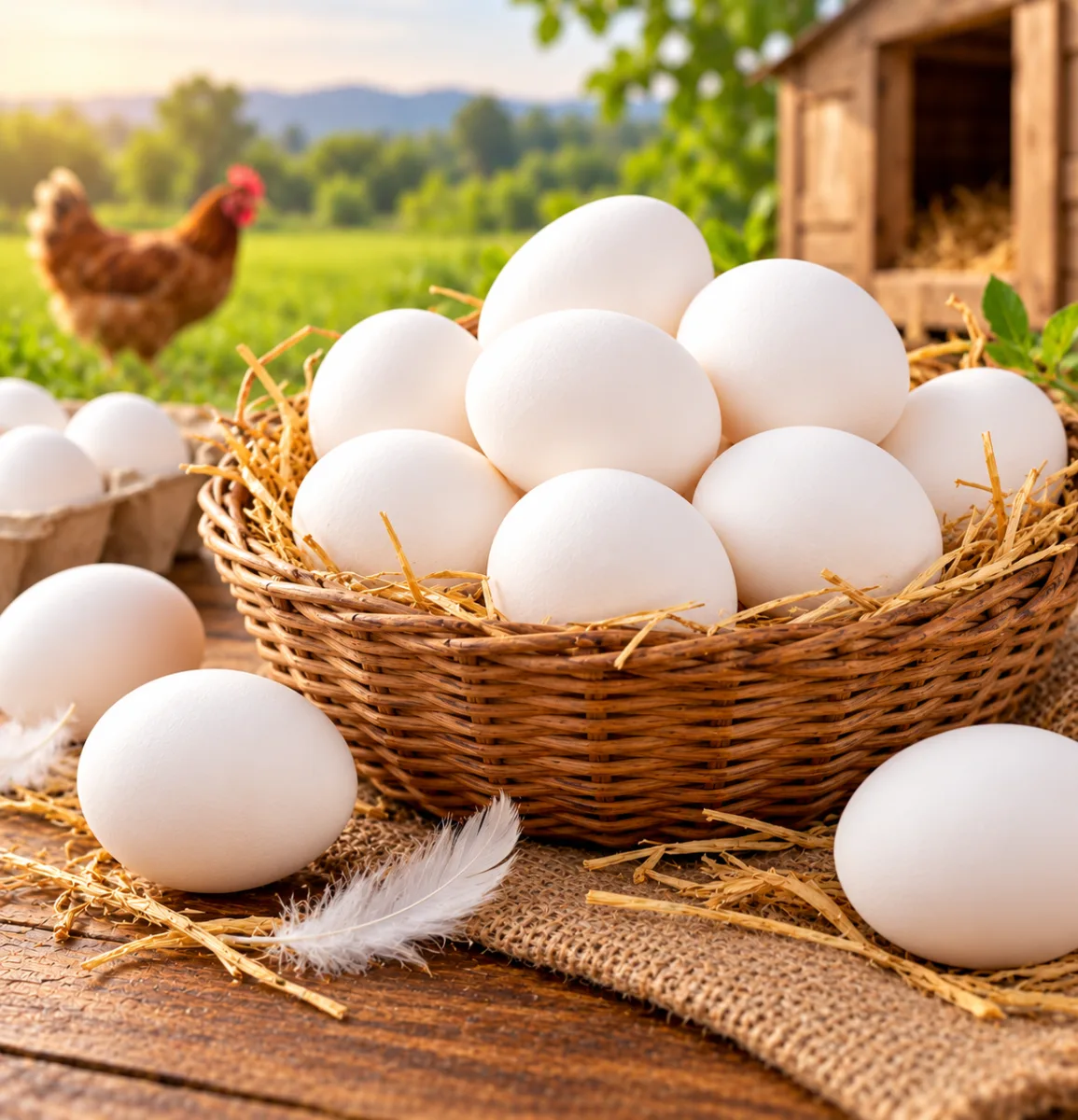 White Eggs