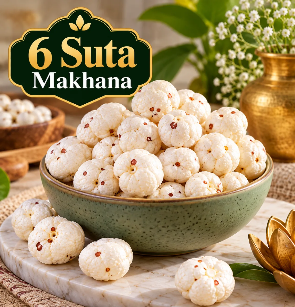 6 Suta Makhana - Food & Beverages supplier, exporter & wholesale manufacturer