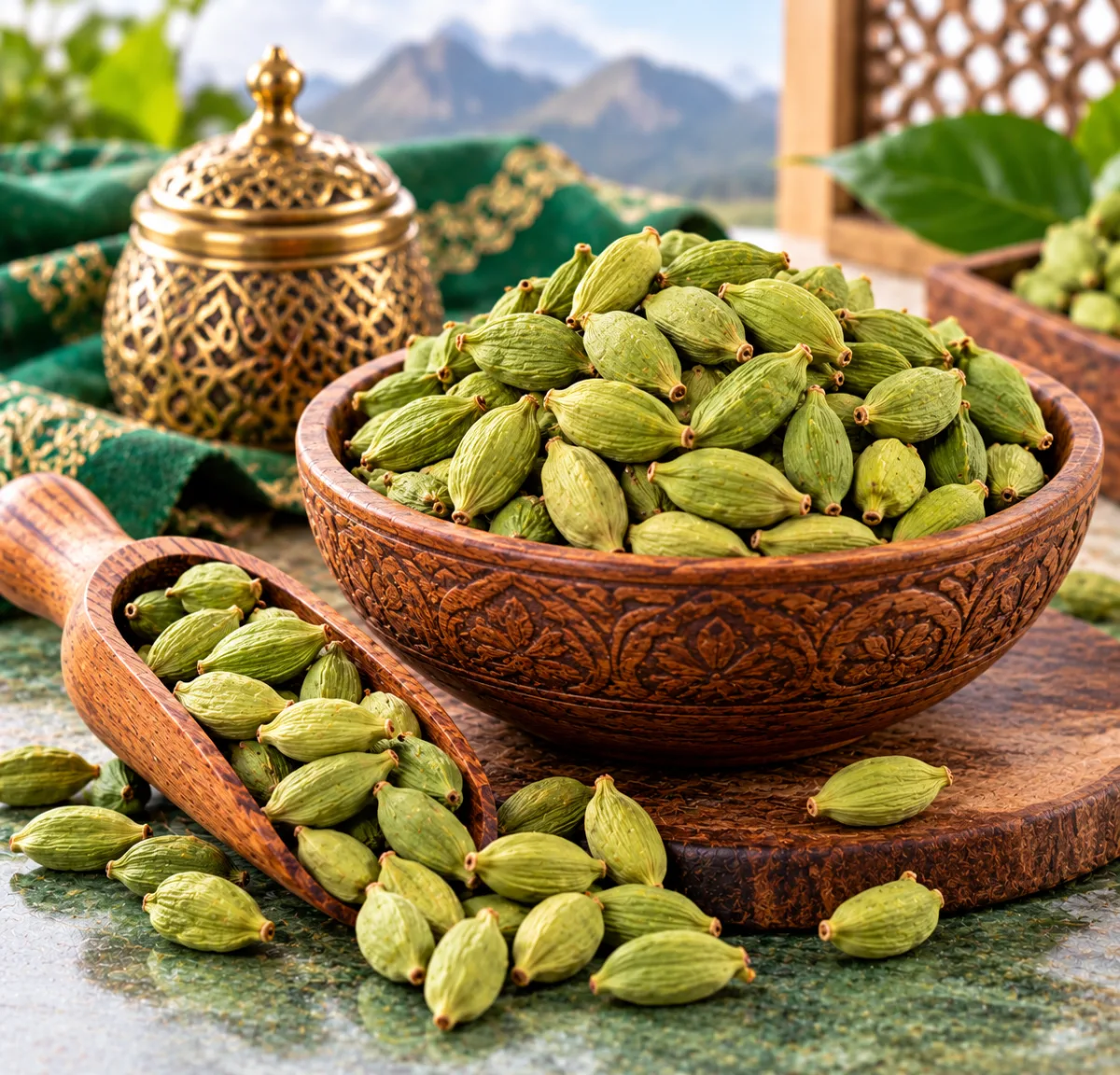 Cardamom 6 to 7 mm - Food & Beverages supplier, exporter & wholesale manufacturer